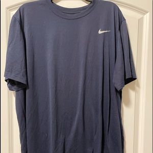Nike dri-fit navy blue t-shirt